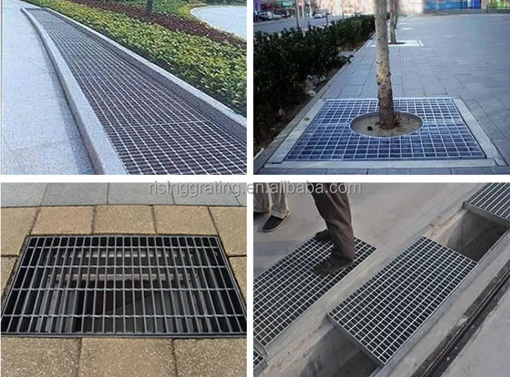 Trench Drain Grating Cover/steel Driveway Grates Grating/drainage Cover