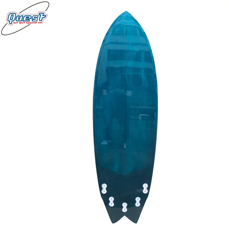Bule Painted Surfboard Shortboard Foam Fiberglass Epoxy Surf Board