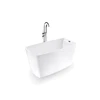 1.8m simple white acrylic rectangle 1 person hot tub