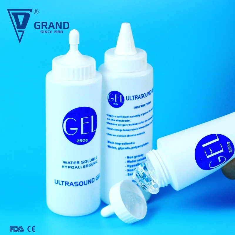 5l Medical Ecg Gel And Ultrasound Gel Bottle 250ml Conductive Electrode