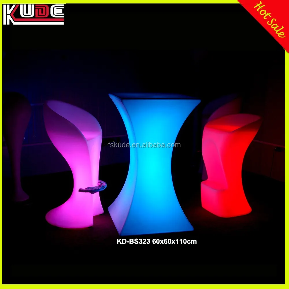 Light Up Bar Furniture Malaysia Hot Sale Led Cocktail Bar Table Buy