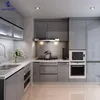 Hot sale white lacquer new model kitchen cabinet