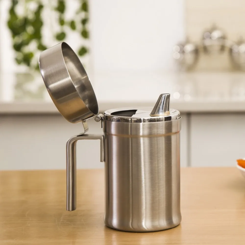 Hot Sale 550ml Stainless Steel 304 Kitchen Olive Oil Kettle/oil Pot/oil