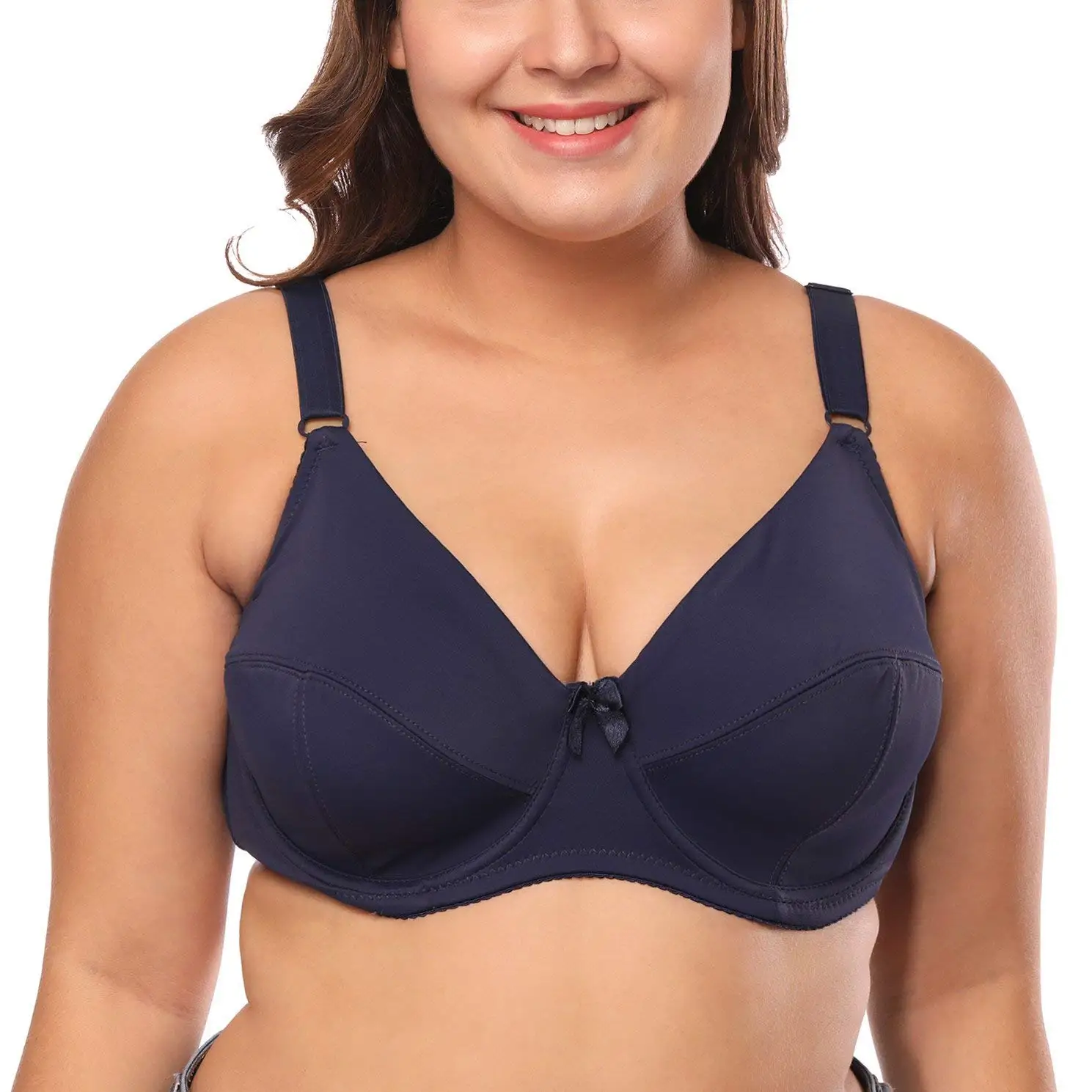 Gorsenia K428 Womens Laguna Mint Green Non-Padded Underwired Full Cup Bra