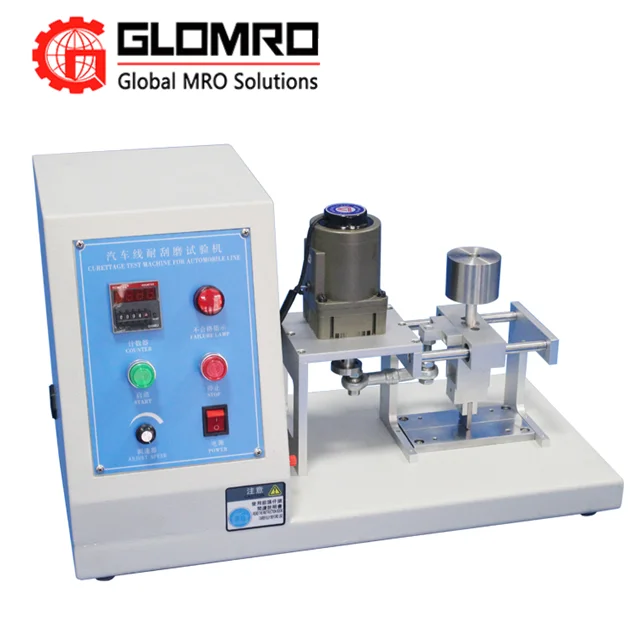 Automobile Wires Abrasion Resistance Tester by Glomro