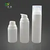 Silkscreen print snap on pump round airless 15ml/30ml/50ml/75ml pump cream bottle