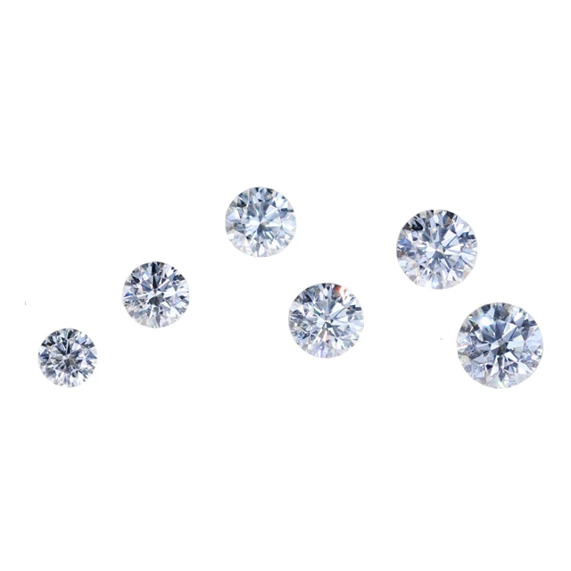 
CVD lab grown loose diamond with polished diamond / synthetic diamond/ artificial diamond 