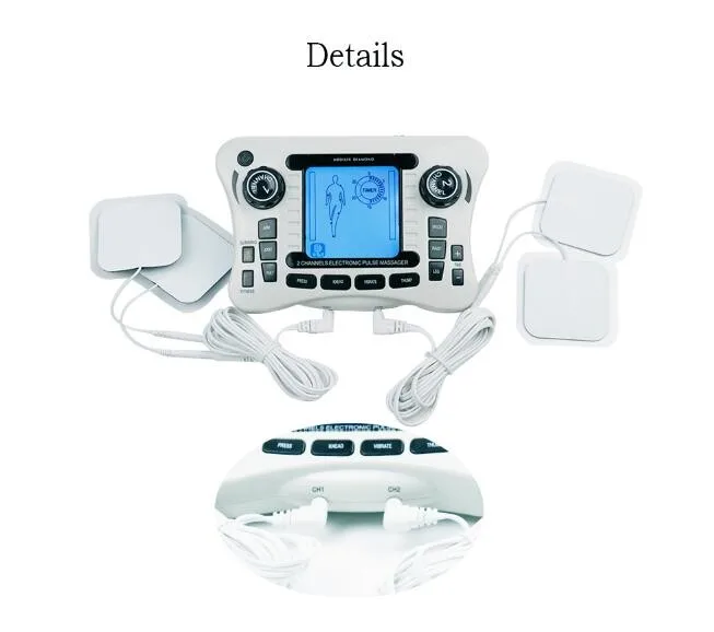 2 Channels Electronic Pulse Massager With Massage Slipper Buy