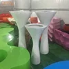 RUYA fibreglass outdoor planter standing ground pots white 100cm and 130cm
