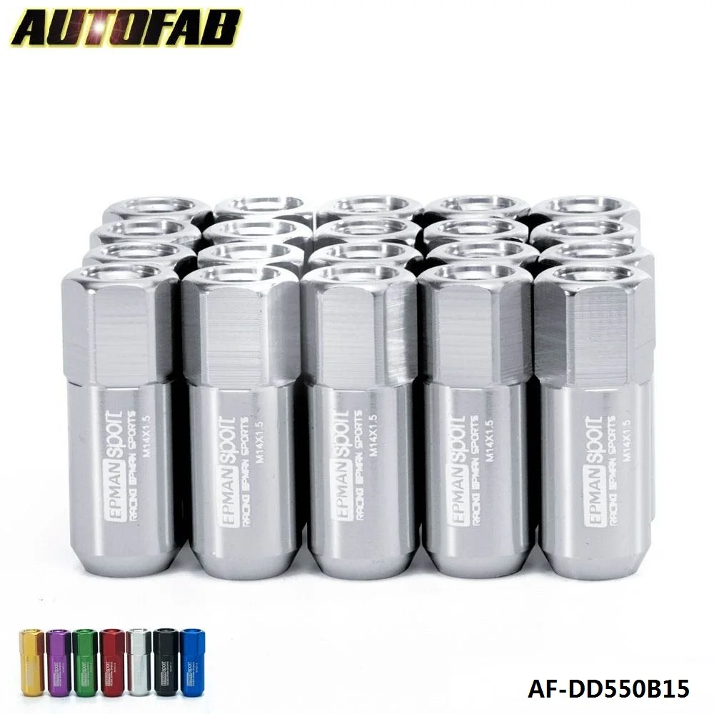 Autofab M14x1.5 60mm 20pc Extender Wheel Rim Pthch Long Acorn Lug