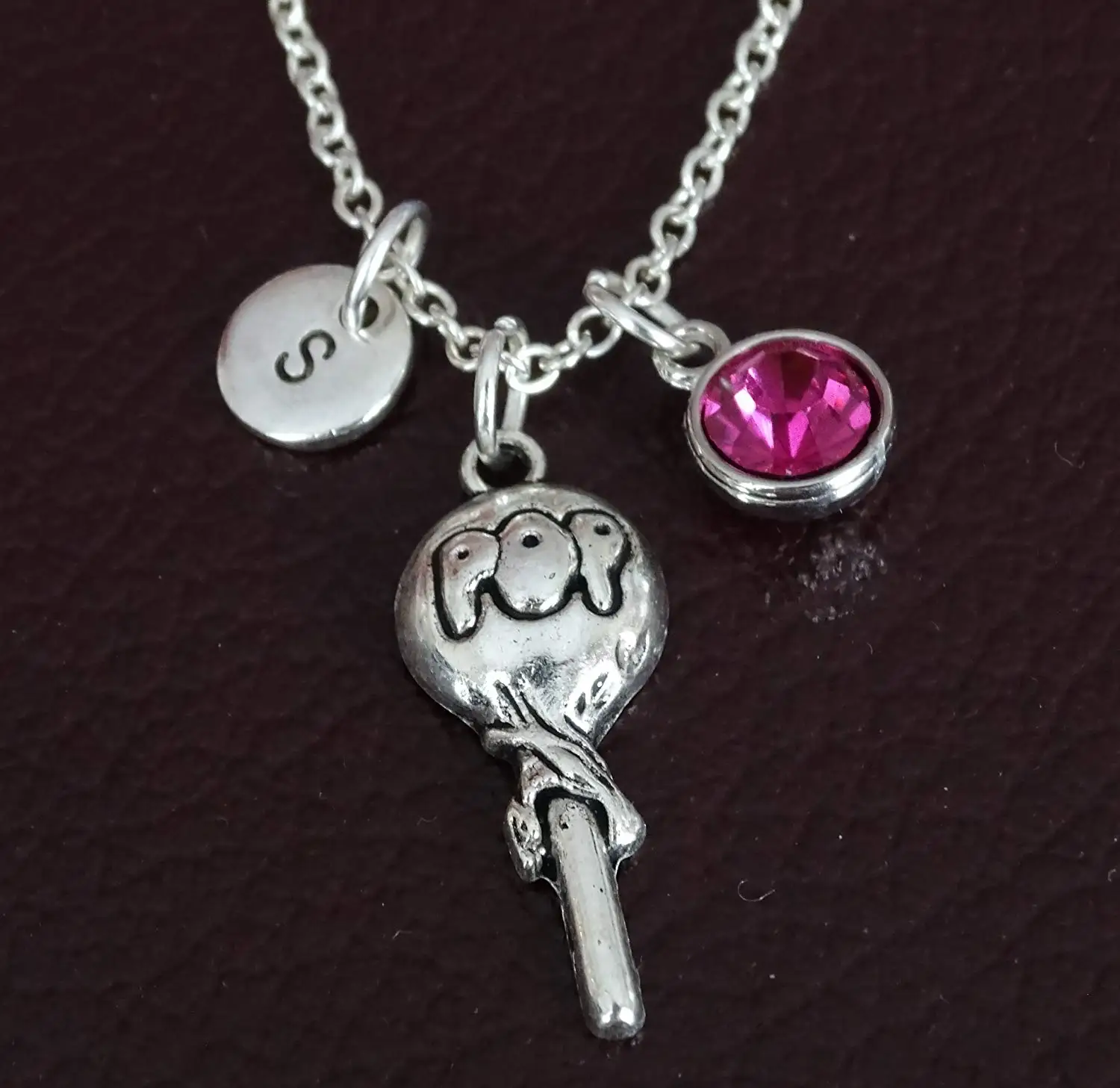 Lollipop Necklace, Lollipop Charm, Lollipop Pendant, Lollipop Jewelry, Candy Necklace, Candy Jewelry, Lollipop Girl, Lollipop Women, Lollipop Gift for Her, Lollipop Party, Candy Gift for Her