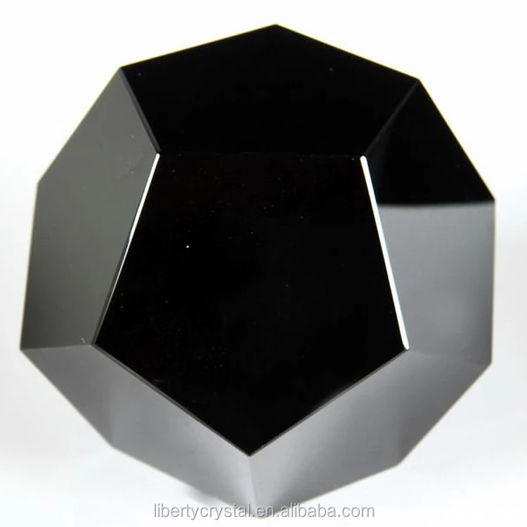 Obsidian Dodecahedron 6