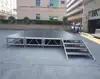 RK Background design glass / wooden stage platform for sale