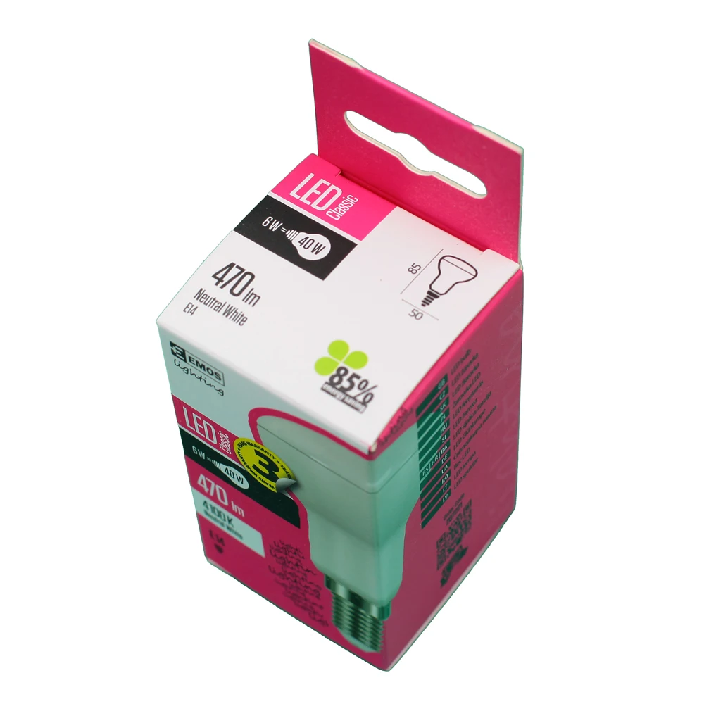 Download Custom Logo Folding Paper Box Neutral Packing Led Bulb Box,Storage Led Lighting Packaging - Buy ...