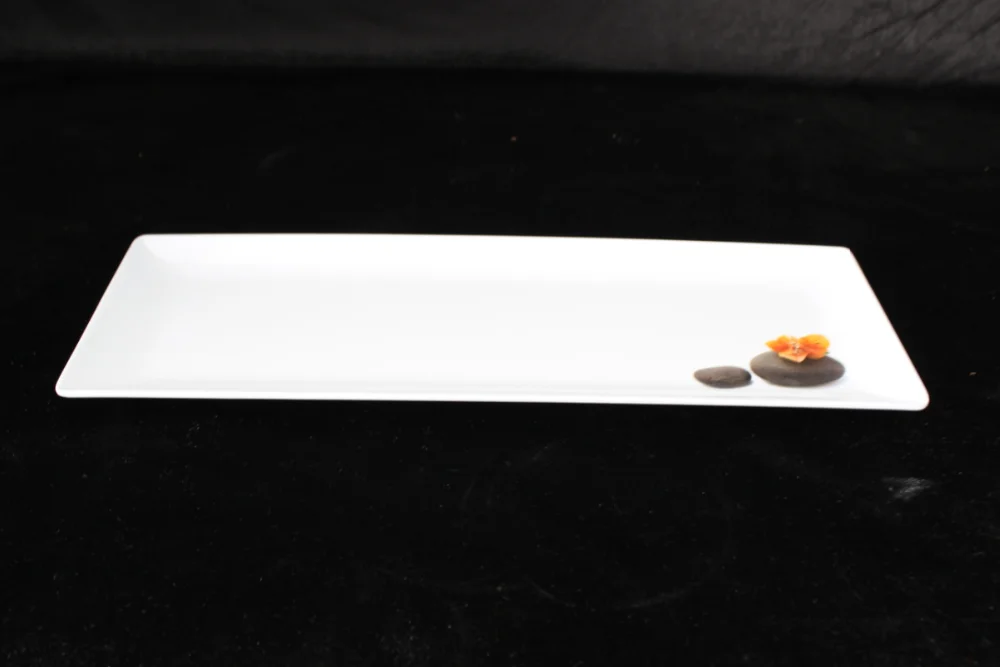 15.8inch melamine sushi plate