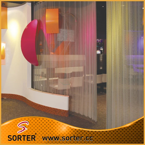 Decorative Metal Drapery Wire Mesh Screen For Room Divider Buy