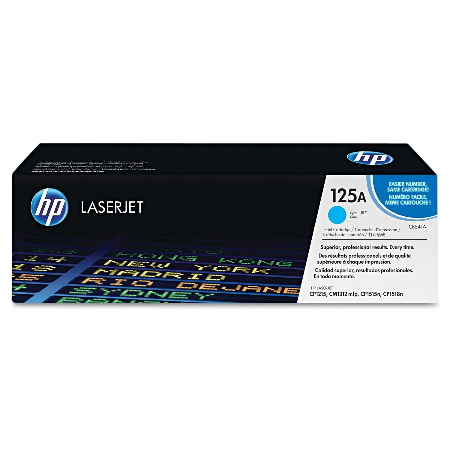 HEWCB541A - HP 125A (CB541A) Cyan Original LaserJet Toner Cartridge
