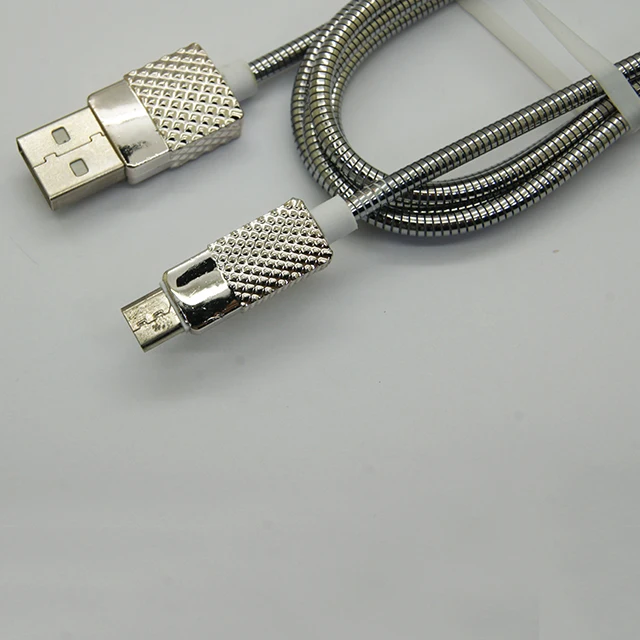 Fast charging and data sync metal usb cable - ANKUX.COM