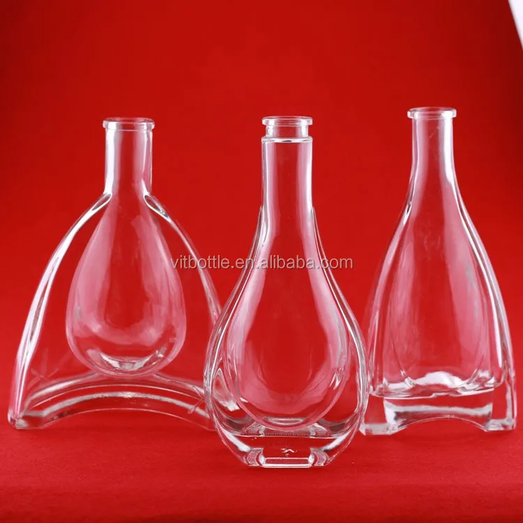 Newest Design Agave Blue Bottle Tequila Gun Skull And Tequila Bottle