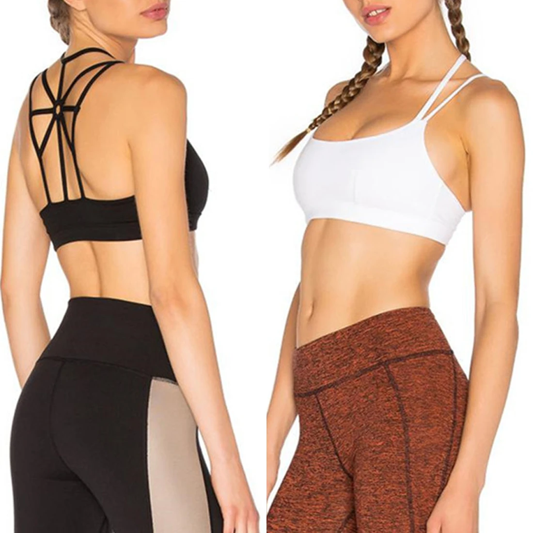 Ropa, calzado y complementos correr Sujetador Deportivo Para Mujer hacer  yoga, Jovencita Cool Sports Crop Top para entrenamientos bulldoggin