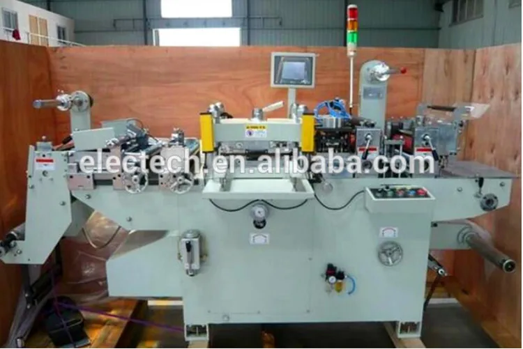 Flatbed Roll to Roll Label Automatic Die Cutting Machine