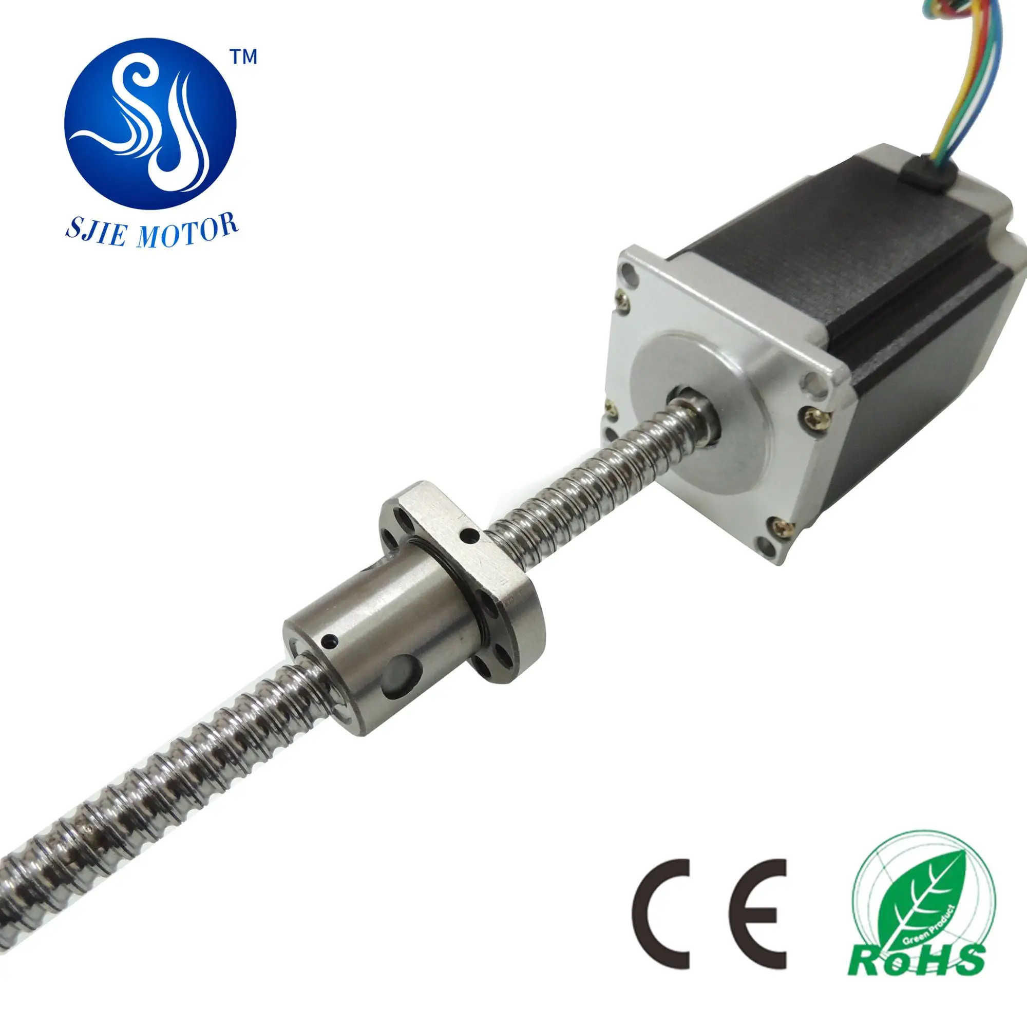 Nema 23 81mm Linear Stepper Motor With Ball Screw China Factory Buy