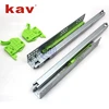 single extension clip undermount drawer slide rail soft closing undermount slide (662BLHI-A)