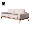 Home furniture hot sell living room furniture simple new model wooden sofa set