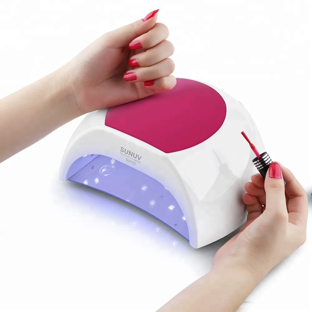SUNUV SUN2 48W Professional Nail Lamp UV Lamp Nail Dryer for UV Gel LED Gel Nail Machine NL031