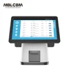 windows system touch screen pos system cash register machine for restaurant or retail store