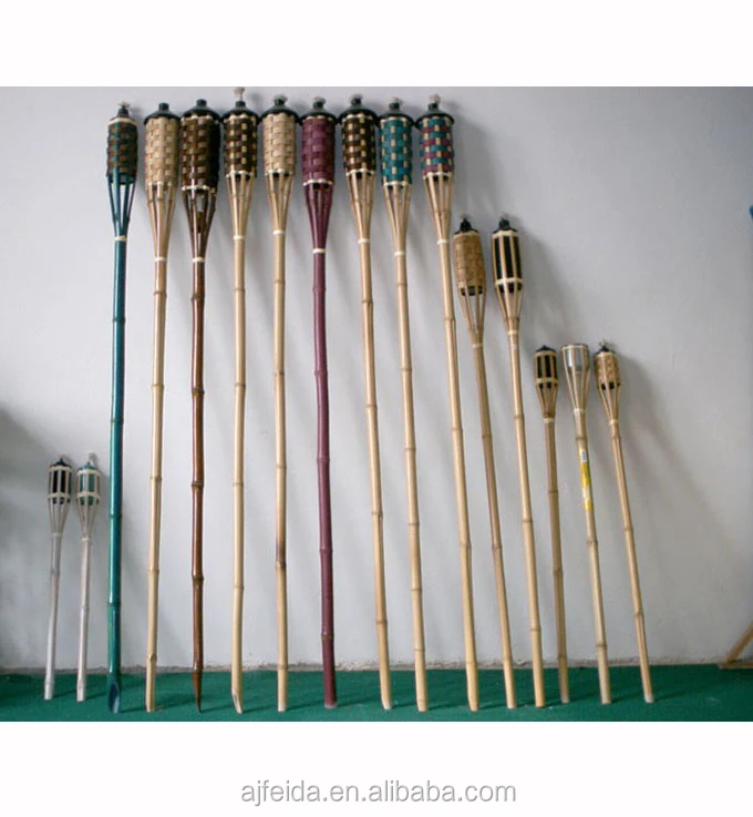 Banyak Digunakan Di Outdoor Indoor Handmade Bambu Torch Untuk Pesta Pernikahan Buy Bambu Torch Taman Torch Outdoor Torch Product On Alibaba Com