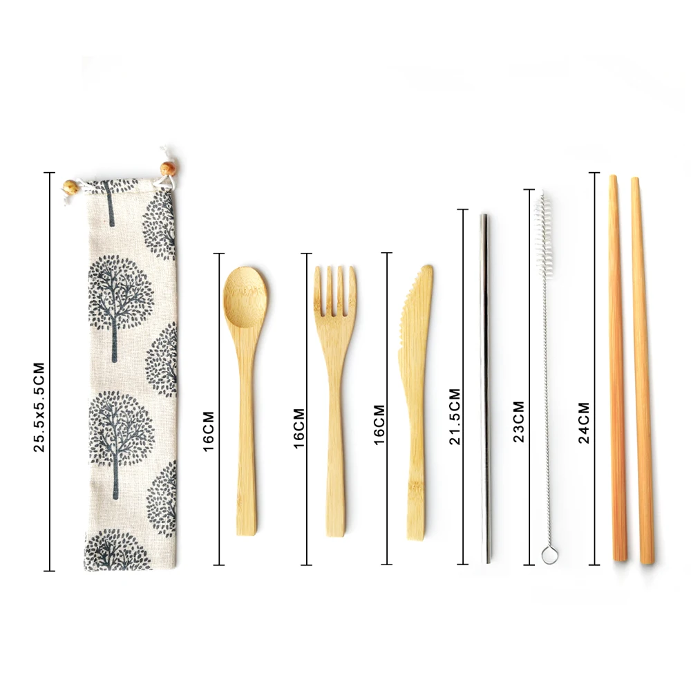 best bamboo utensil set