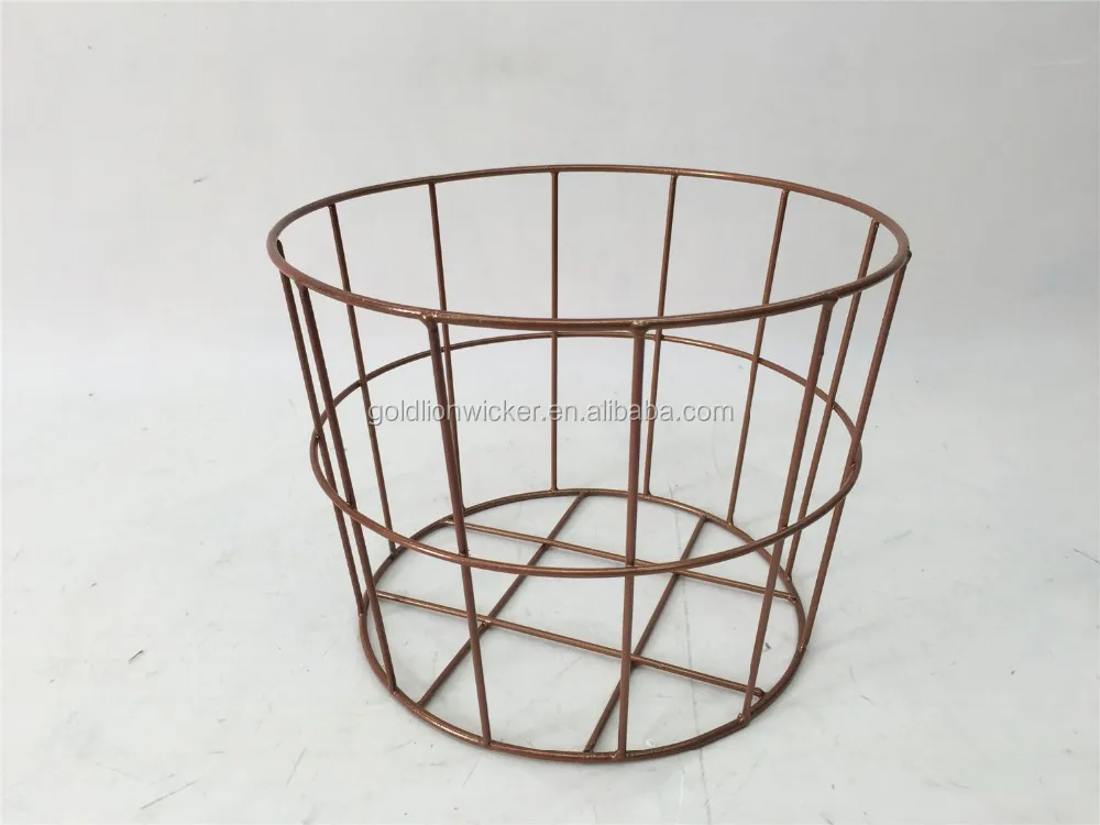 Rectangulat Wire Basket With New Design Handles,Decorative Wire Basket