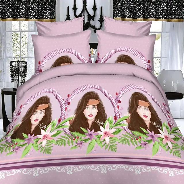 2018 New Design 100 Microfiber Polyester Material Dubai Bed Sheet 2018 New Design 100 Microfiber Polyester Material Dubai Bed Sheet Set Peach Skin Fabric
