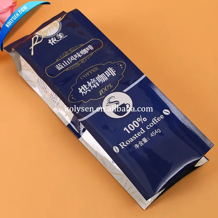 coffee  and bottle Packaging Bag