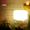 Cute Robot Shaped Night Light with Sound and Light Sensor