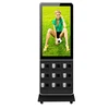 Wifi network 3G coin operated 43 inch kiosk phone Charger station vending machine