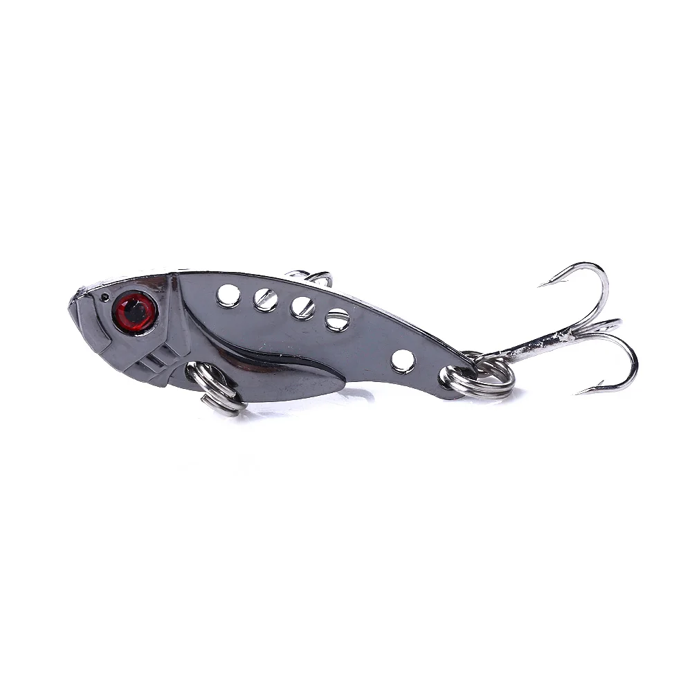 HENGJIA 4-Pack 3.5cm Fishing Lures - 3D Eye Hard Bait For Bass, Pike, Trout & More, Vibration Action, Sinking Design