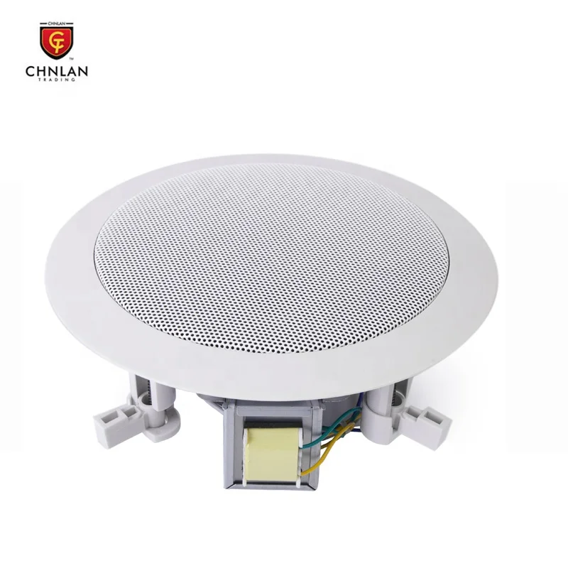 Chnlan Cs611t 100v Abs Plastic Commercial Coaxial 30w Ceiling Speaker