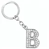 Women AlphaAcc Purse Charms Initial Letter Keychain