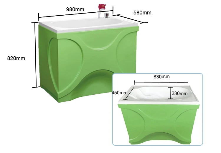 Cheap Hospital Newborn Bathtub Baby Bath Tub 980*580*820mm Buy Bath