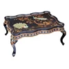 Hot sale popular China supplier unique design carved wood tea table for sale