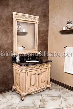 Elegant Exclusive Bathroom Vanity Rococo Cabinet Vintage Elegant Exclusive Bathroom Vanity Rococo Cabinet Vintage Furniture In European Style