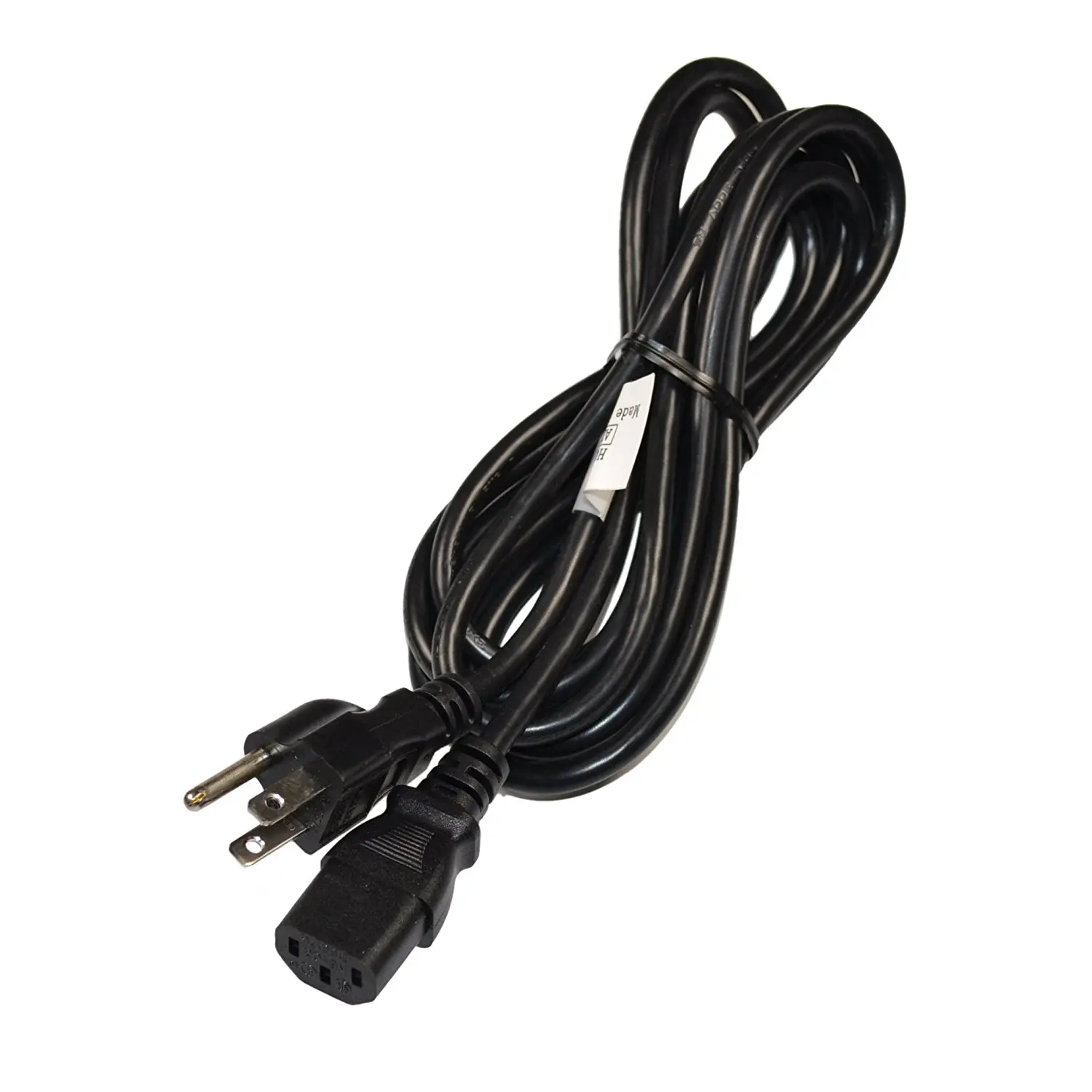 HQRP 10ft AC Power Cord for Ion Blockrocker Tailgate Bluetooth Speaker Mains Cable iPA77 + HQRP Coaster