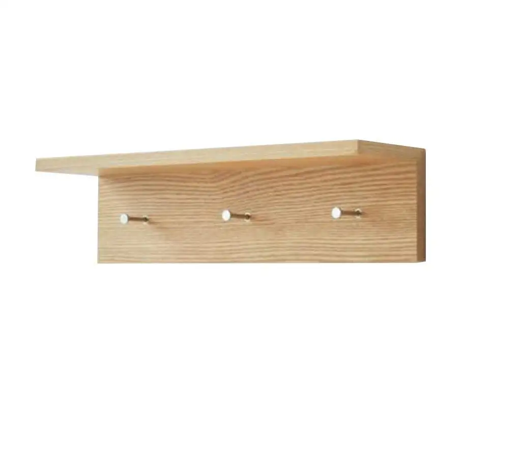 HCJZWJ JCRNJSB Shelf, Solid wood wall frame Ledge Simple and modern L type Wall hooks Shelf shelf Wooden shelves Two hooks 30 12 12cm Can be stored removable Shelf Shelf Book shelf (Size : 451212cm)