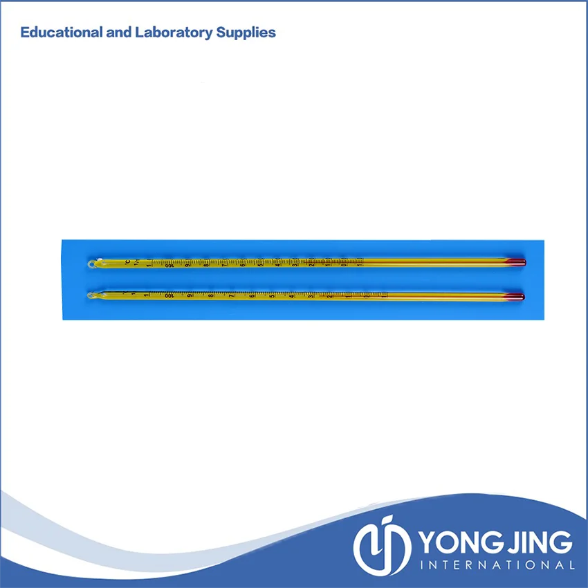 High Quality Red Liquid Thermometer With Yellow Back Buy Red Liquid Thermometer,Alcohol