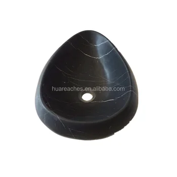 Black Marble River Stone Vessel Drop Water Sink Buy River Stone Vessel Sinks Black Stone Sink Water Sink Product On Alibaba Com