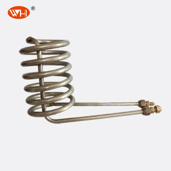 Corrosion Resistence Swimming Pool Heat Exchangers Coil Copper Stainless Steel Cooling Coil