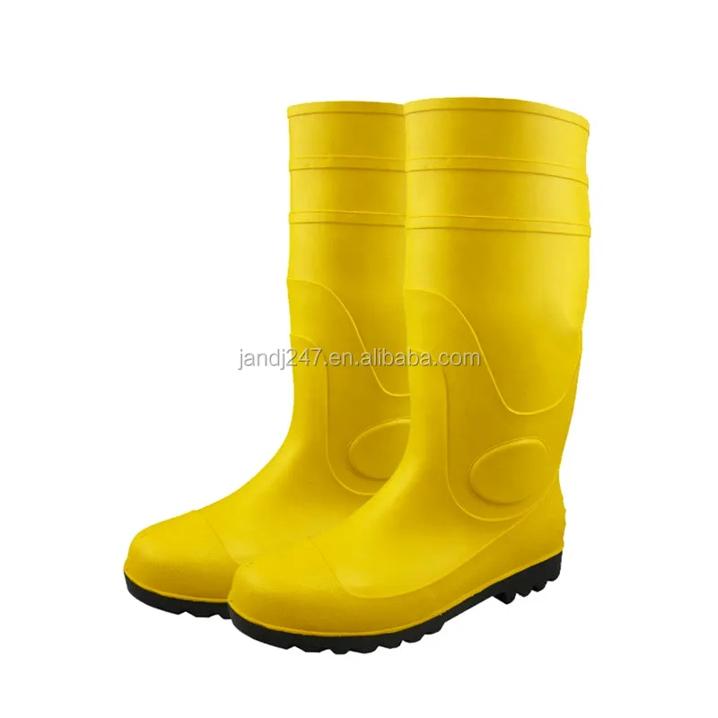 yellow rubber boots mens