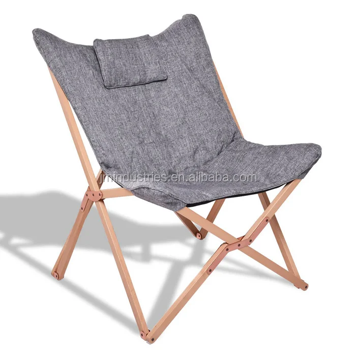 outdoor folding butterfly chair